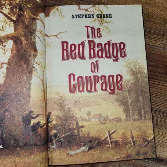 The Red Badge of Courage Reader's Digest Stephen Crane Vinage 80s Dark Academia - Picture 4 of 4